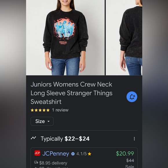 Stranger Things sweatshirt - Picture 5 of 5